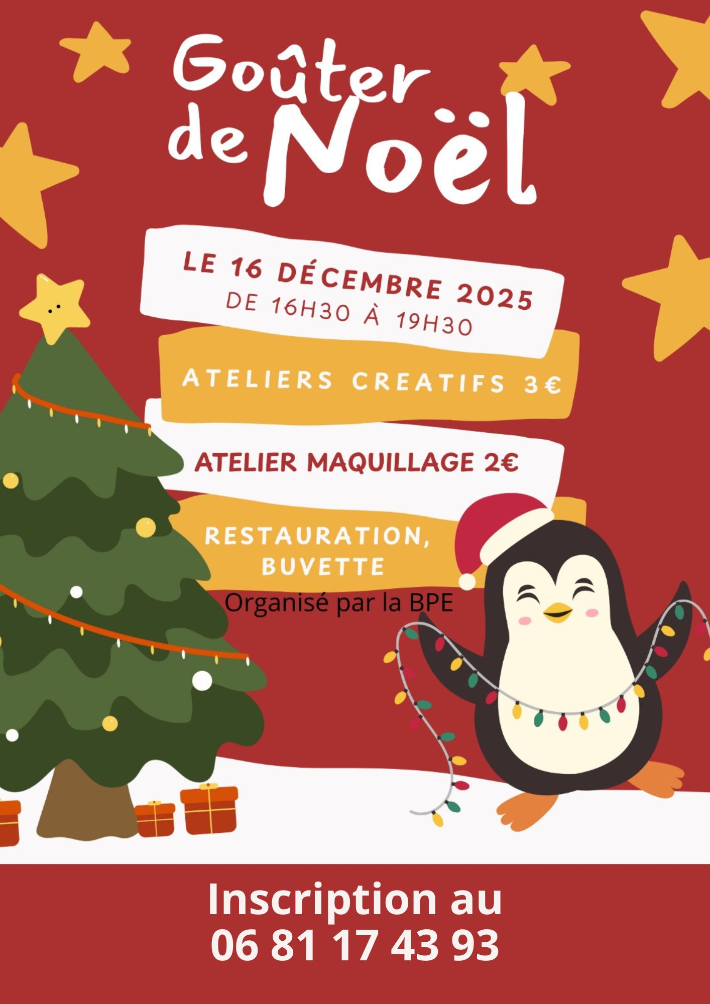 Goûter de Noël 1